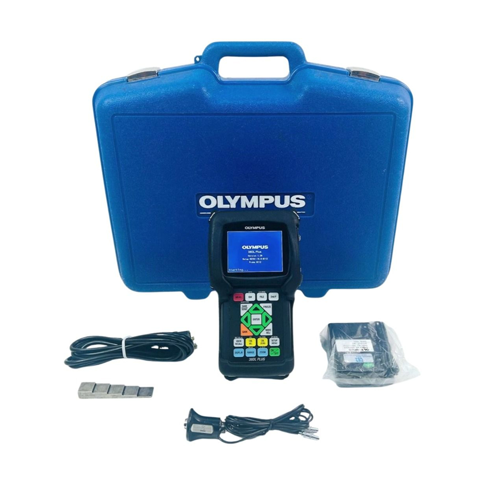 olympus-panametrics-38dl-plus-ultrasonic-thickness-gage-gauge-38-dl