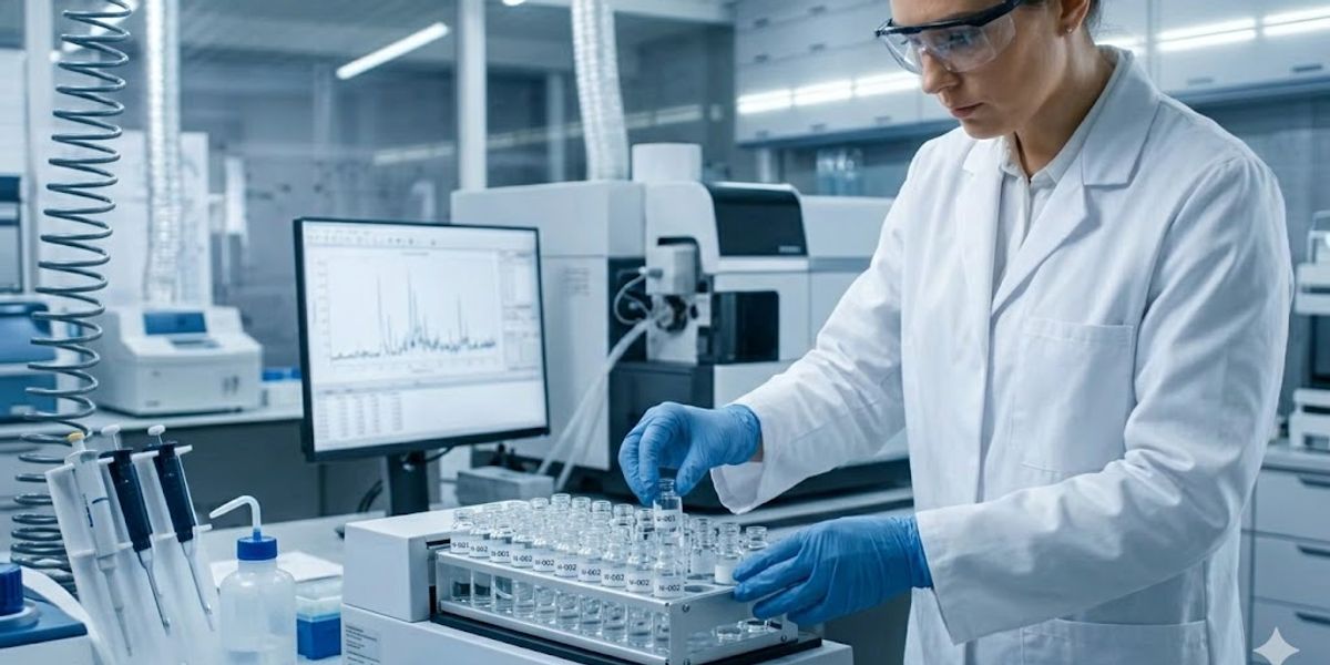 ICP-MS industrial water and wastewater analysis detecting heavy metals at ultra-trace levels